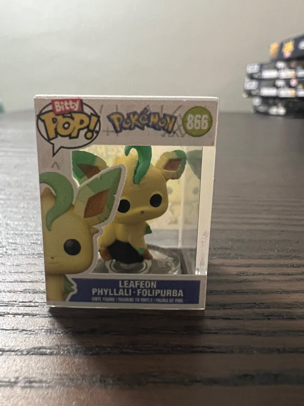 BITTY Leafeon Pokemon 1" Funko Pop #866 Pokémon Eveee Evolution Nintendo Plant